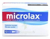 Microlax Sorbitol Citrate Et Laurilsulfoacetate De Sodium S Rect En Récipient Unidose 12récip-unidoses-can/5ml à Saintes