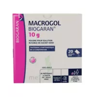 Macrogol Biogaran 10 G, Poudre Pour Solution Buvable En Sachet-dose à Saintes