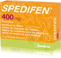 Spedifen 400 Mg, Comprimé Pelliculé Plq/12 à Saintes