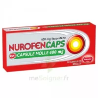 Nurofencaps 400 Mg Caps Molle Plq/10 à Saintes