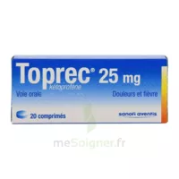 Toprec 25 Mg Comprimés Plq/20 à Saintes